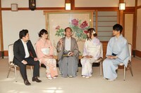 表敬訪問の様子。