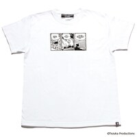 「鉄腕アトム」をモチーフにしたTシャツ。