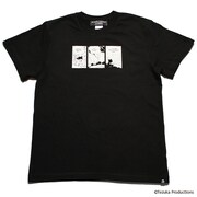 「鉄腕アトム」をモチーフにしたTシャツ。