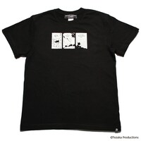 「鉄腕アトム」をモチーフにしたTシャツ。