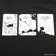 「鉄腕アトム」をモチーフにしたTシャツ。