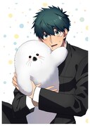 「アザラシの武田くん」のカラーカット。