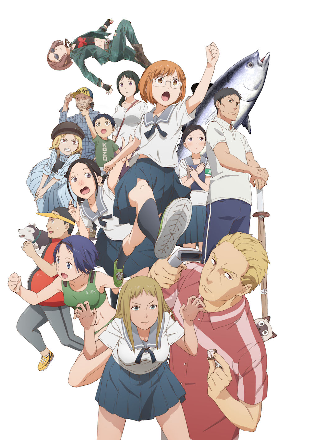 「ちおちゃんの通学路」(c)2018 川崎直孝／KADOKAWA／ちおちゃんの製作委員会