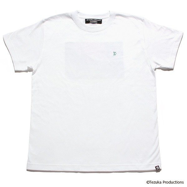 「ジャングル大帝」をモチーフにしたTシャツ。