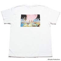 「ジャングル大帝」をモチーフにしたTシャツ。