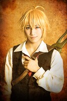 納谷健扮するメリオダス。