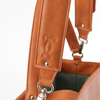 赤のライダーモデルのバッグ。