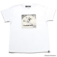 「リボンの騎士」をモチーフにしたTシャツ。