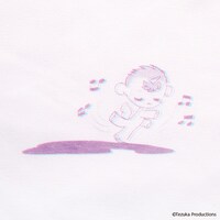 「ユニコ」をモチーフにしたTシャツ。