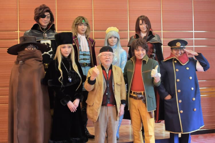 舞台 銀河鉄道999 開幕 松本零士 骨になってもまだ戦います イベントレポート コミックナタリー