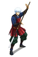 銀時の描き下ろしイラスト。(c)空知英秋／集英社・テレビ東京・電通・BNP・アニプレックス