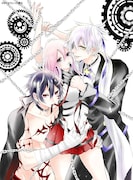 「絶頂島の姫」1巻のイラスト。