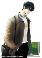 「チーズ・イン・ザ・トラップ」2巻に使用される予定のイラスト。