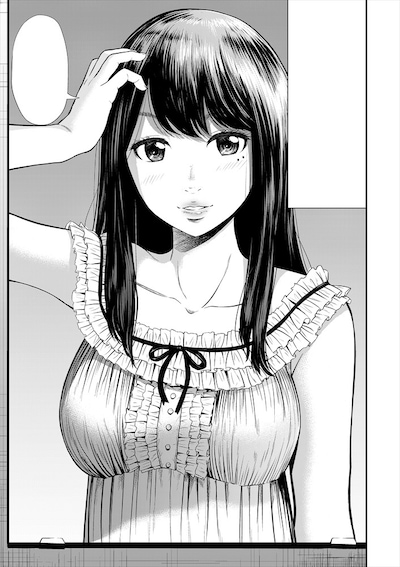 「銀色のジェンダーズ」より、女装した銀。