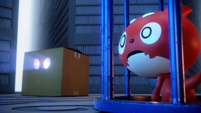 アニメ「モンスターストライク」第0話より。