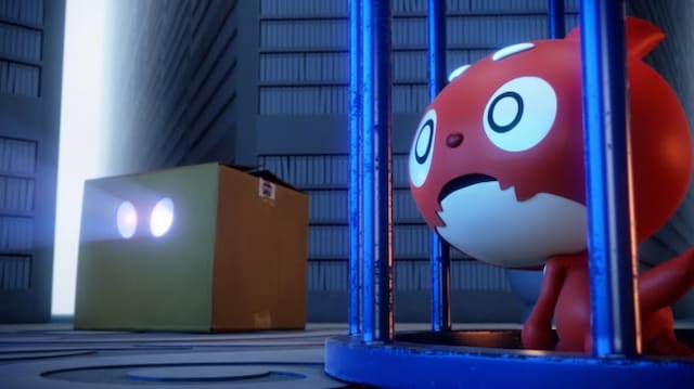 アニメ「モンスターストライク」第0話より。