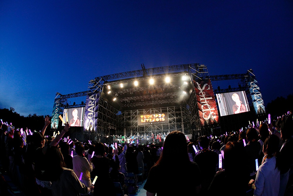 「TSUKIPRO LIVE 2018 SUMMER CARNIVAL」の様子。