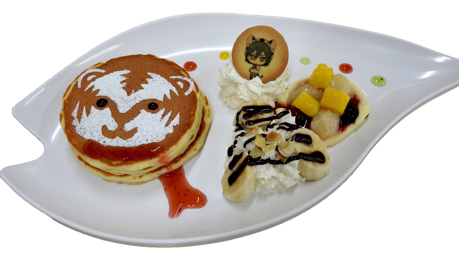 「ミカサ・アッカーマンのホワイトタイガーパンケーキ」