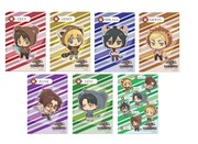 「コルネさんのパンケーキハウス」で対象メニューを注文した人に配布されるオリジナルポストカード（全7種）。