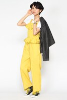 太公望モデルのコーディネート着用例。