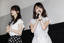 左から瀬戸麻沙美、大久保瑠美。