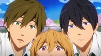「Free!」場面カット (c)おおじこうじ・京都アニメーション/岩鳶高校水泳部