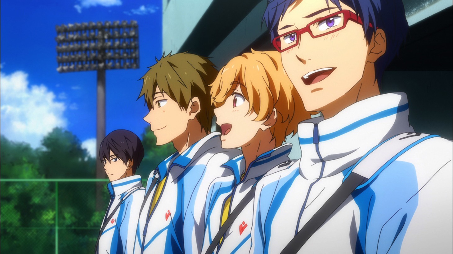 「Free!」場面カット (c)おおじこうじ・京都アニメーション/岩鳶高校水泳部