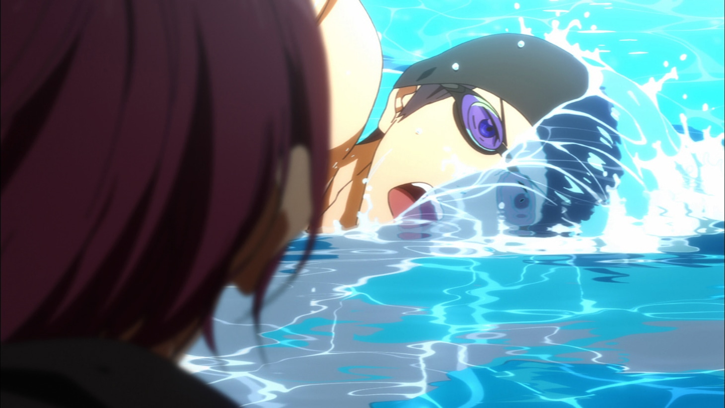 「Free!」場面カット (c)おおじこうじ・京都アニメーション/岩鳶高校水泳部