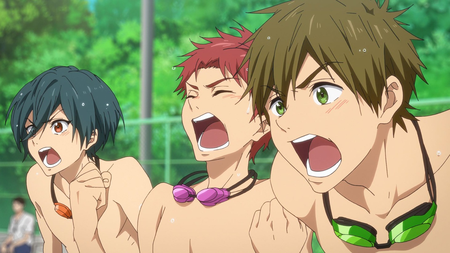 「映画 ハイ☆スピード！-Free! Starting Days-」場面カット (c)2015 おおじこうじ・京都アニメーション/ハイスピード製作委員会