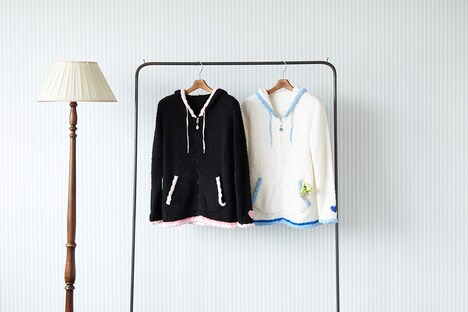 アニメ「ふたりはプリキュア」をモチーフにしたルームウェア。