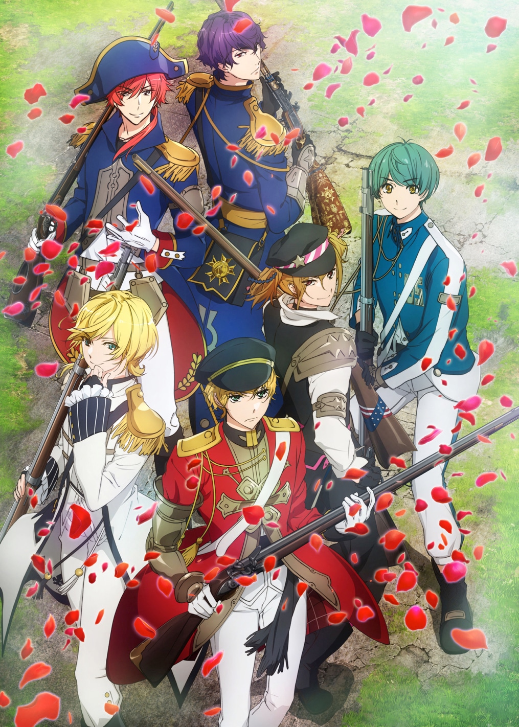 アニメ「千銃士」キービジュアル