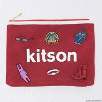 メッシュポーチのバーナビー・ブルックスJr.モデル。