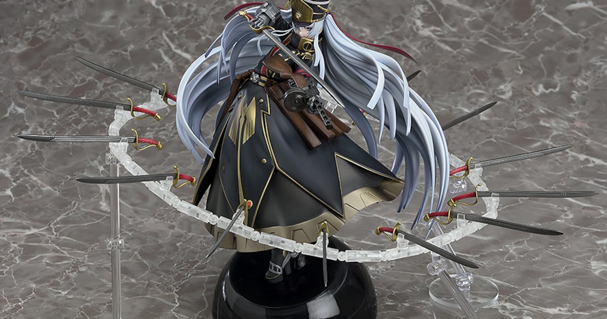 Re:CREATORS」1/8アルタイル、軍服の姫君取り囲む14本のサーベル付きDX 