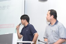 左から監督の立川譲、プロデューサーの諏訪道彦。