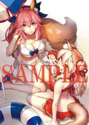 たけのこ星人の「フェイト／エクストラ CCC FoxTail」描き下ろしイラスト。