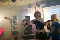 ミニライブの様子。