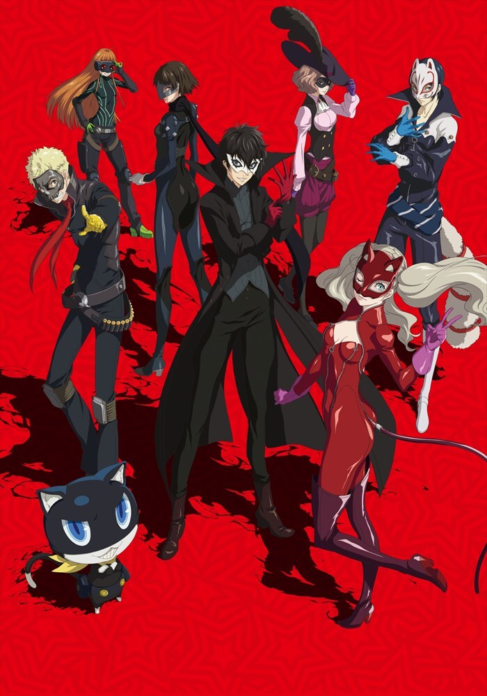 アニメ「ペルソナ5」第2弾キービジュアル