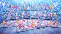 「映画HUGっと！プリキュア▽ふたりはプリキュア オールスターズメモリーズ」エンディングダンス映像より。