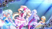 「映画HUGっと！プリキュア▽ふたりはプリキュア オールスターズメモリーズ」エンディングダンス映像より。