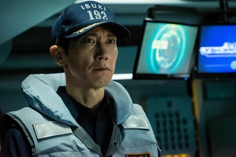 実写映画「空母いぶき」より、佐々木蔵之介演じる新波歳也。