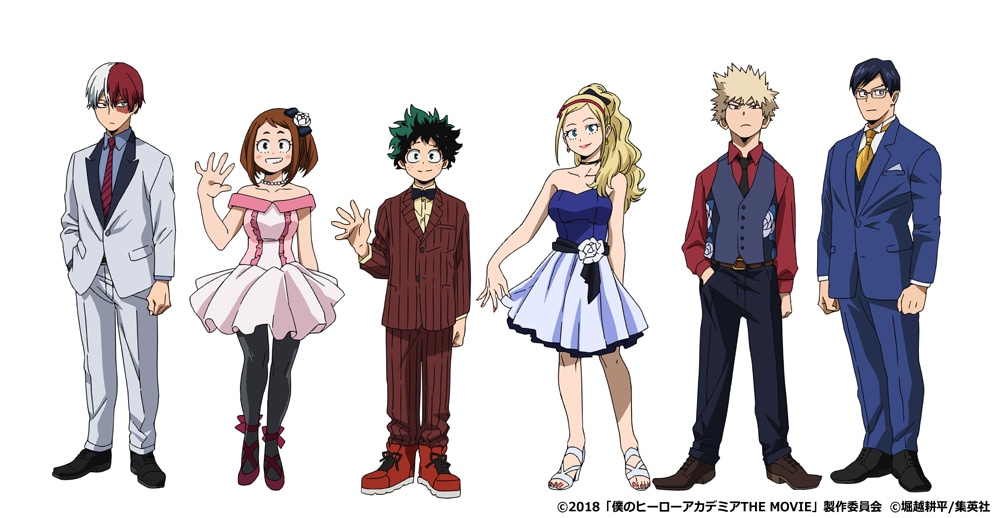 「僕のヒーローアカデミア THE MOVIE ～2人の英雄～」コスチュームデザイン