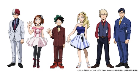 「僕のヒーローアカデミア THE MOVIE ~2人の英雄~」コスチュームデザイン