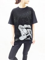 Tシャツ「夜空と蝙蝠男」