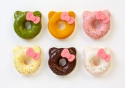 ハローキティをモチーフにしたキャラクタースイーツ。