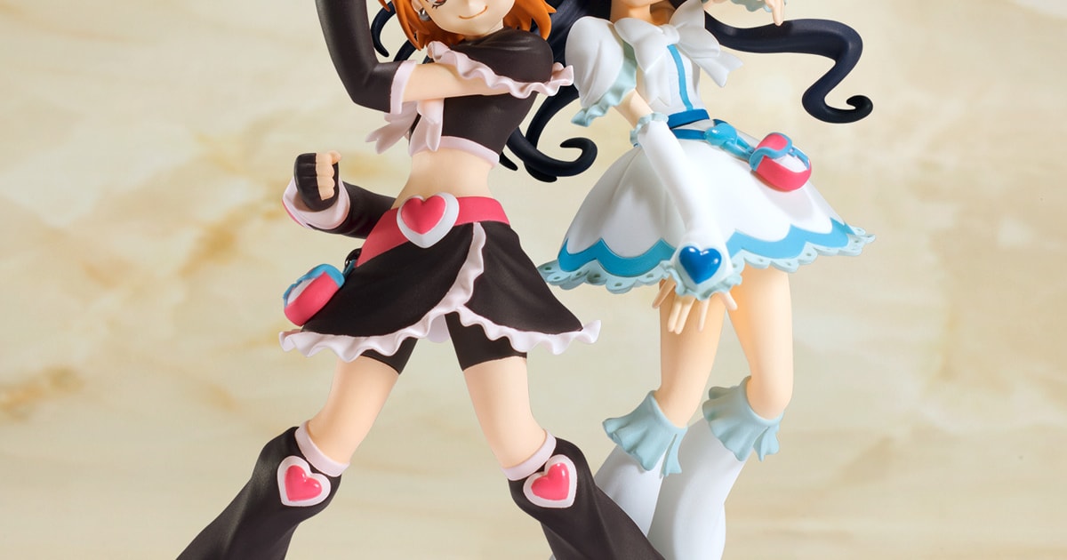 ふたりはプリキュア」14年ぶり食玩フィギュアに！決めポーズを再現 