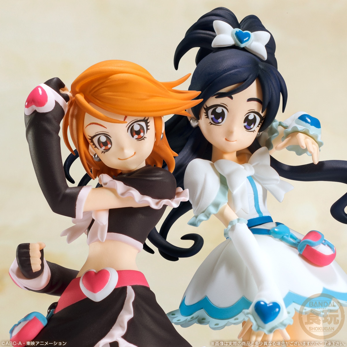 「ふたりはプリキュア キューティーフィギュア プレミアム」
