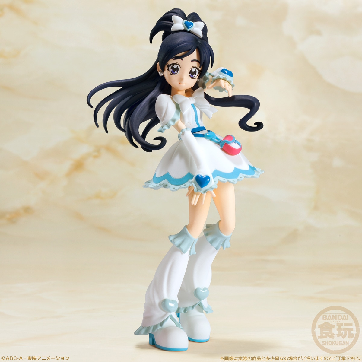 「ふたりはプリキュア キューティーフィギュア プレミアム」キュアホワイト