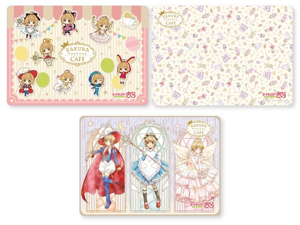 特典のクリアランチョンマット。