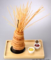 「ディアンヌの大盛りオニオンリング＆パスタフライ」