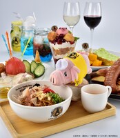 「七つの大罪 ＜豚の帽子＞亭」メニューのイメージ。